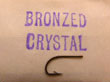 Bronze Crystal Cut Shank